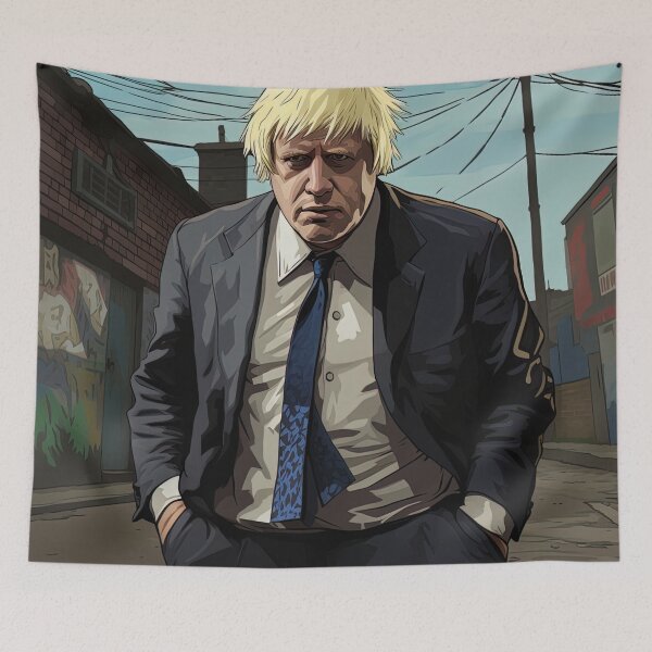 Item preview, Boris Johnson | Hip Hop style designed and sold by ComicsFactory.