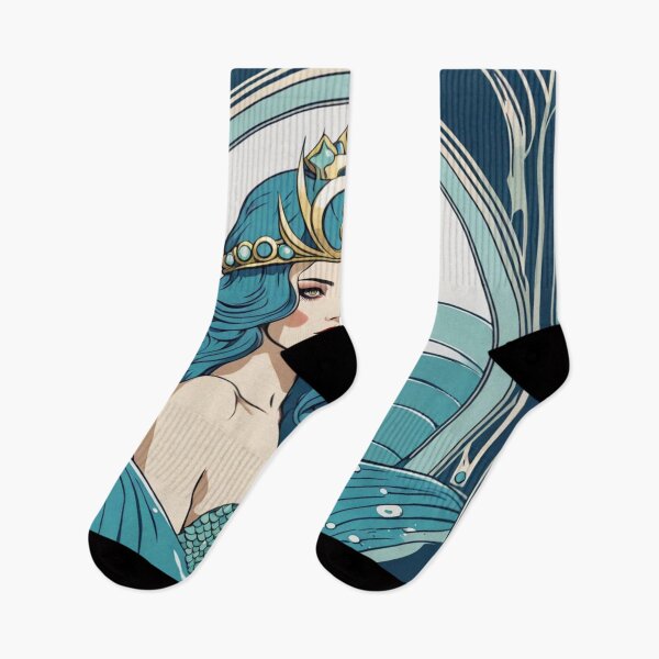 Item preview, Edra Art Deco Mermaid designed and sold by EclecticDen.