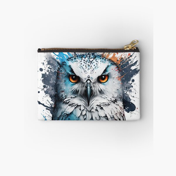 Item preview, Owl in splashed paint effect designed and sold by Jerhus.