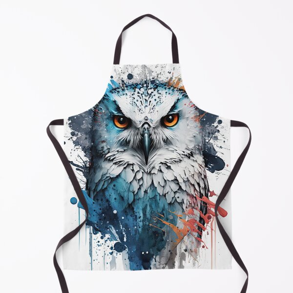 Item preview, Owl in splashed paint effect designed and sold by Jerhus.