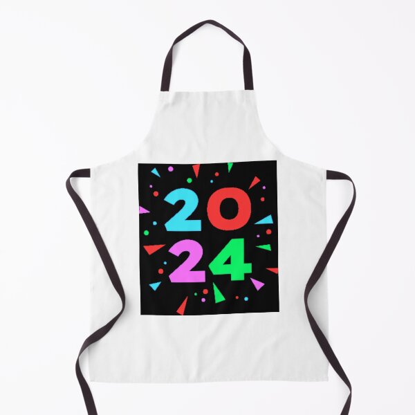 Item preview, 2024 Colorful Happy New Year designed and sold by DinoCook.