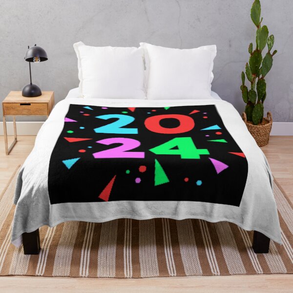 Item preview, 2024 Colorful Happy New Year designed and sold by DinoCook.