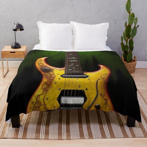Item preview, Dark Trippy Steampunk Guitar designed and sold by TheDarkWardrobe.