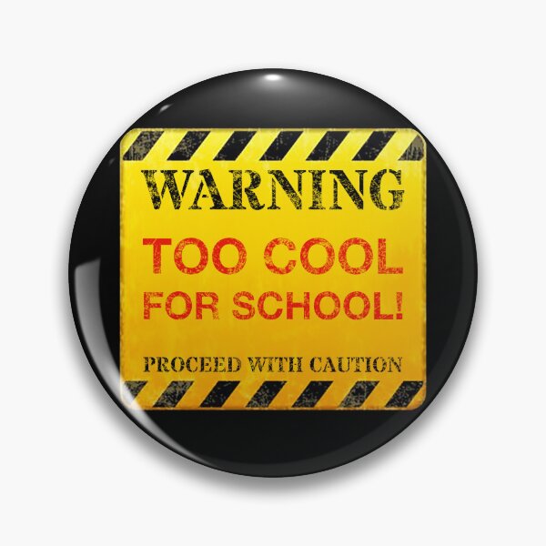 Item preview, Hilarious Human Warning Sign - TOO COOL FOR SCHOOL! Humor, Sarcastic, Cheeky, Edgy Quotes/Memes T-Shirt Design designed and sold by GlobalCornerHub.