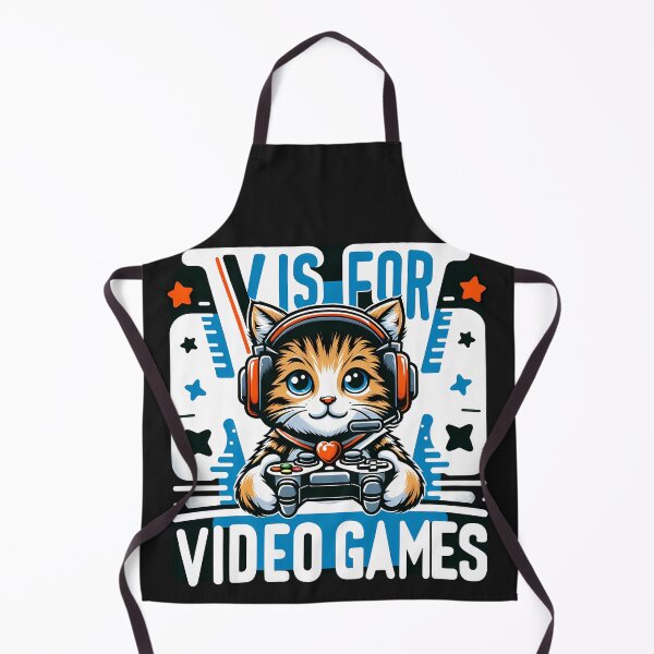 Item preview, Kitty Gamer's Delight - Feline Video Games Tribute designed and sold by NovaGenArt.
