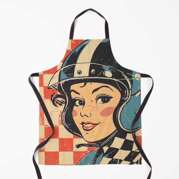 Artikelvorschau, Checkered Cutie Flags Down Nostalgie entworfen und verkauft von Retro Type.