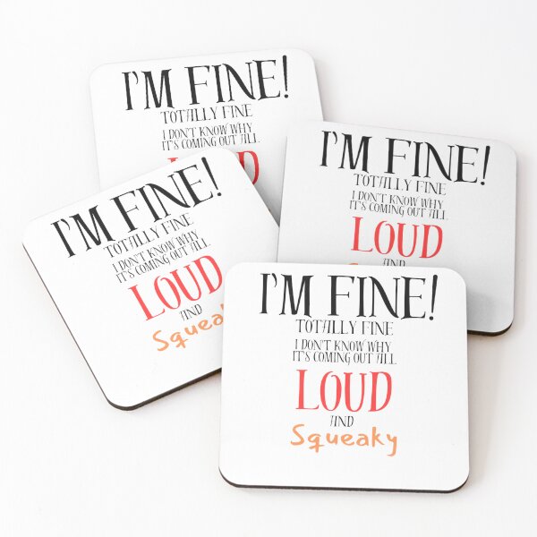 Item preview, I'm fine designed and sold by MarsyDesigns.