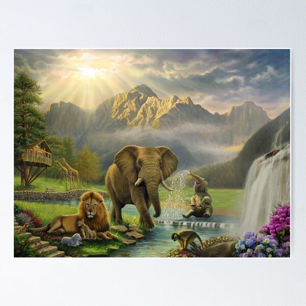 Item preview, Animals in Paradise designed and sold by Esalazar.
