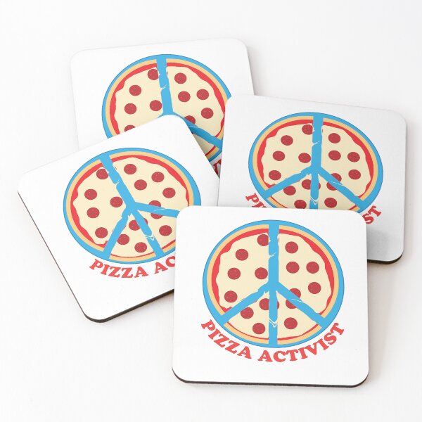 Item preview, Pizza (peace) activism logo designed and sold by young-roshi.
