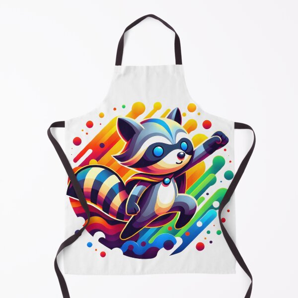 Item preview, The SuperHero Racoon designed and sold by ThoriumInk.