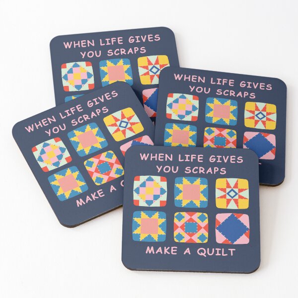 Item preview, When Life Gives You Scraps, Make a Quilt - Funny Quilter designed and sold by Wiss2Arts.