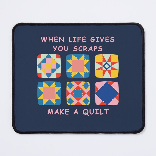 Item preview, When Life Gives You Scraps, Make a Quilt - Funny Quilter designed and sold by Wiss2Arts.