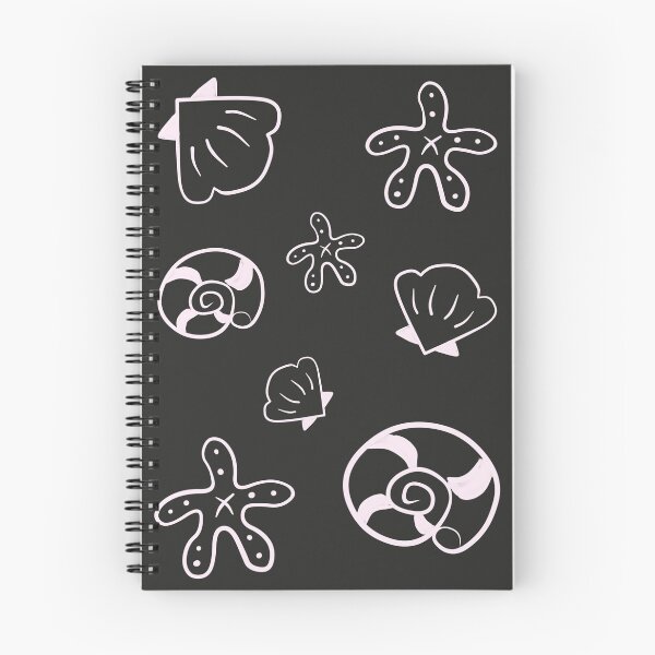 Item preview, Black and White Sea shells designed and sold by Ruth's Unique Designs .