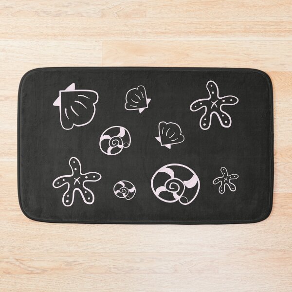 Item preview, Black and White Sea shells designed and sold by Ruth's Unique Designs .