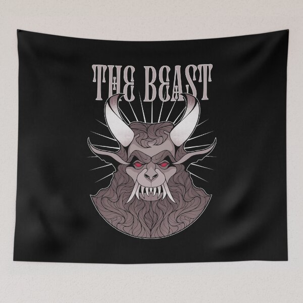 Item preview, Beware The Beast | Merry Creepy Christmas designed and sold by ObsidianDaz.