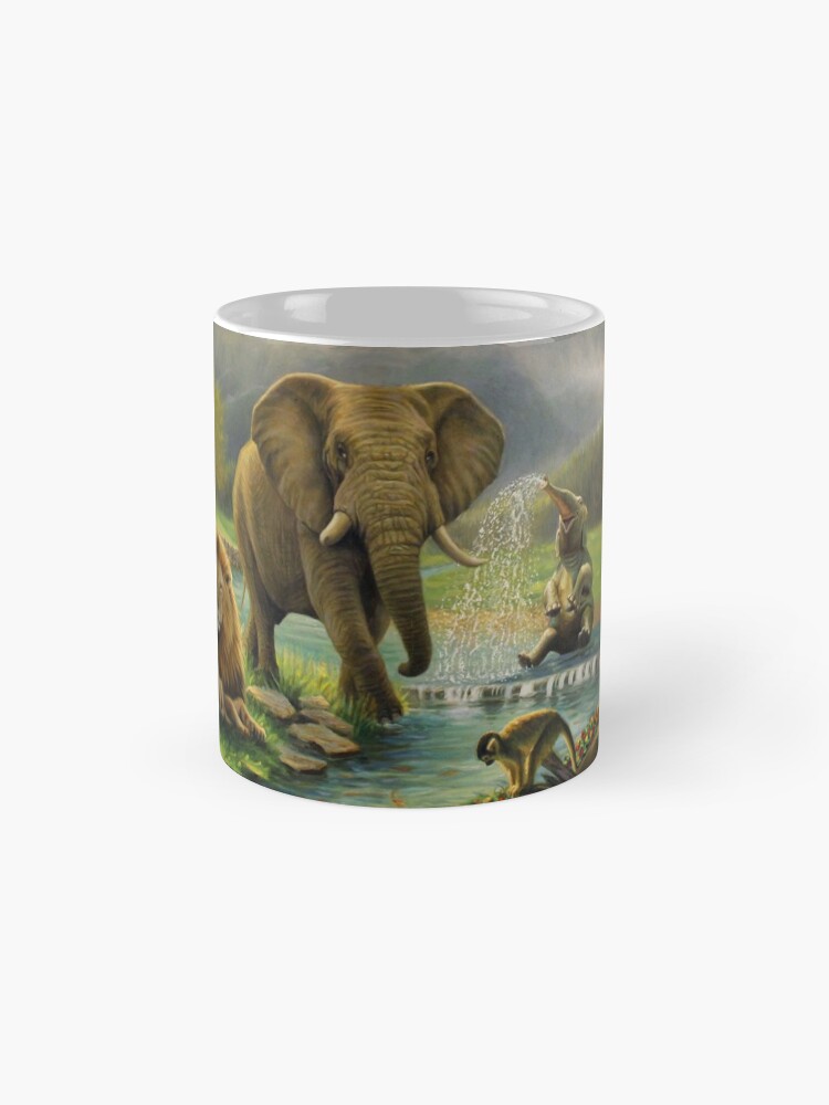 Alternate view of Animals in Paradise Mug