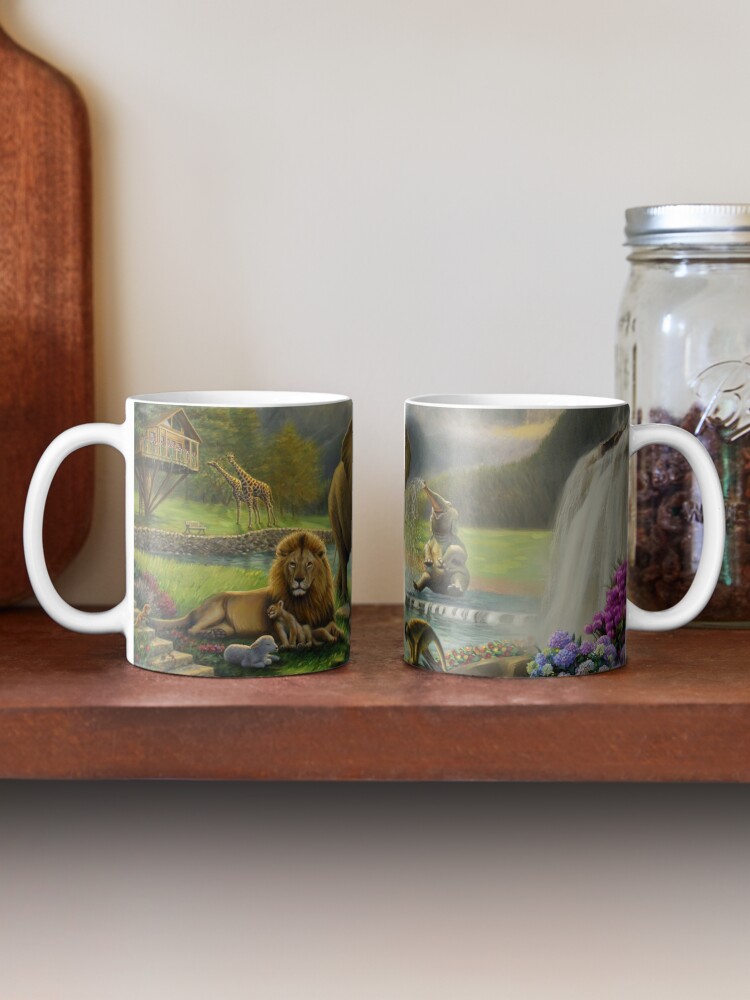 Alternate view of Animals in Paradise Mug