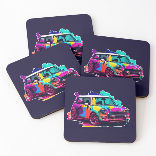 Item preview, Color Splash Mini Car designed and sold by NaNaSpaceStore.