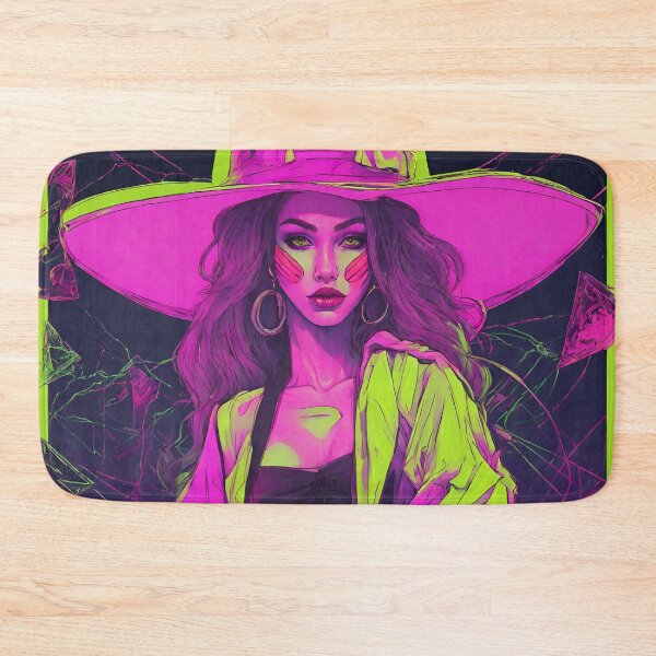 Item preview, Neon Hot Pink Witch designed and sold by anaraee.