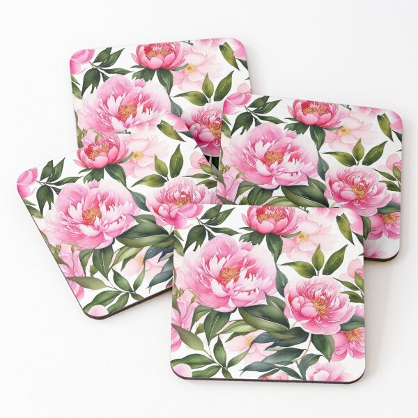 Item preview, Pink peonies designed and sold by Liis S.
