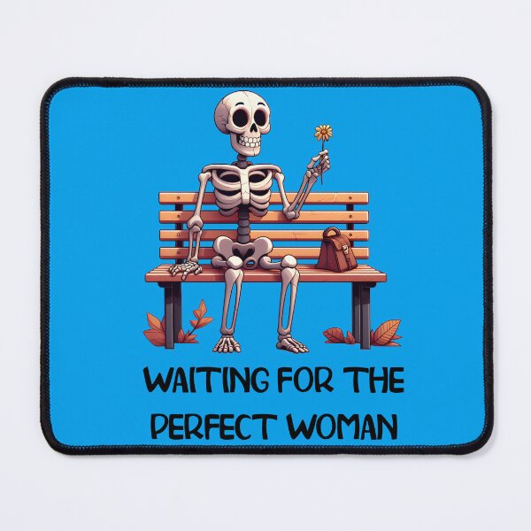 Item preview, Funny Skeleton Waiting for His Love designed and sold by PuFFYTiC.
