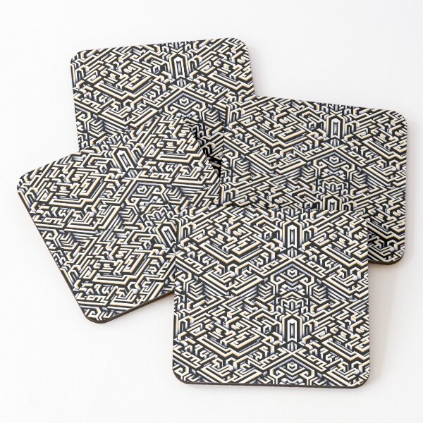 Item preview, Infinite Geometric Abyss designed and sold by AI-Artistry420.