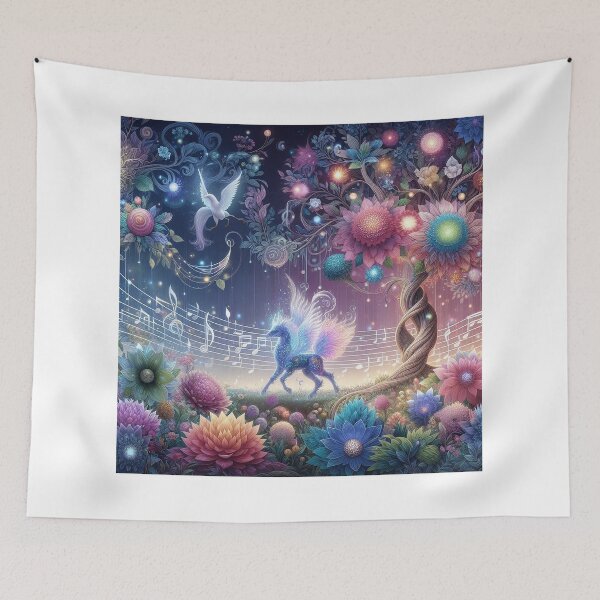 Item preview, Enchanted Botanical Symphony designed and sold by TextileTrove.