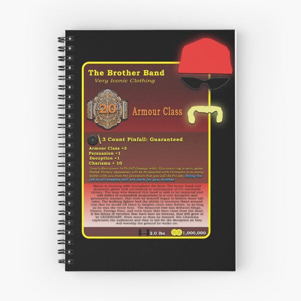 Item preview, The Brother Band-Hogan Insired Loot designed and sold by MCDPShop.