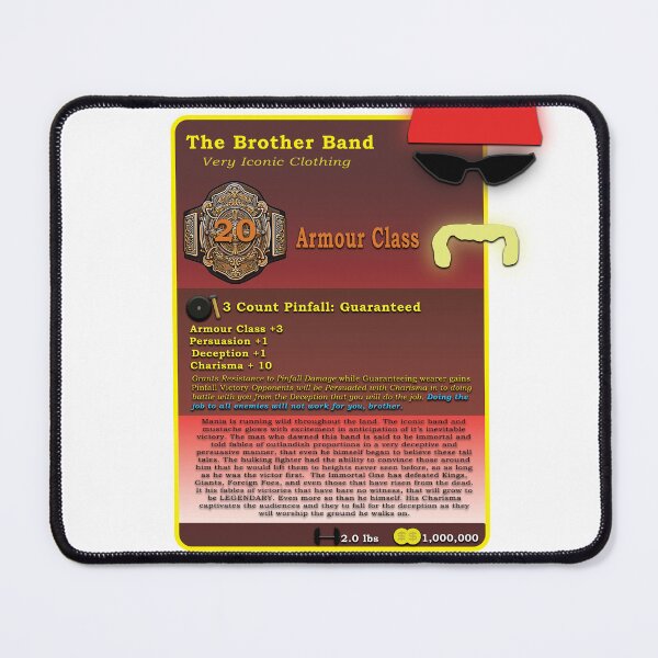 Item preview, The Brother Band-Hogan Insired Loot designed and sold by MCDPShop.