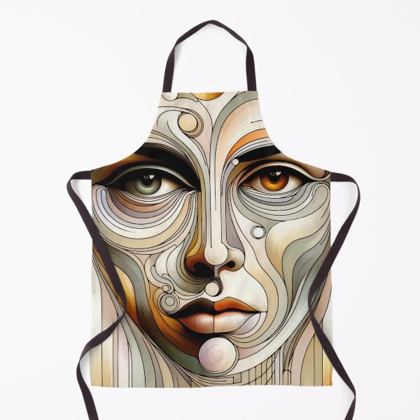 Item preview, Abstract Contemplative Geometric Portrait designed and sold by Vlark555.