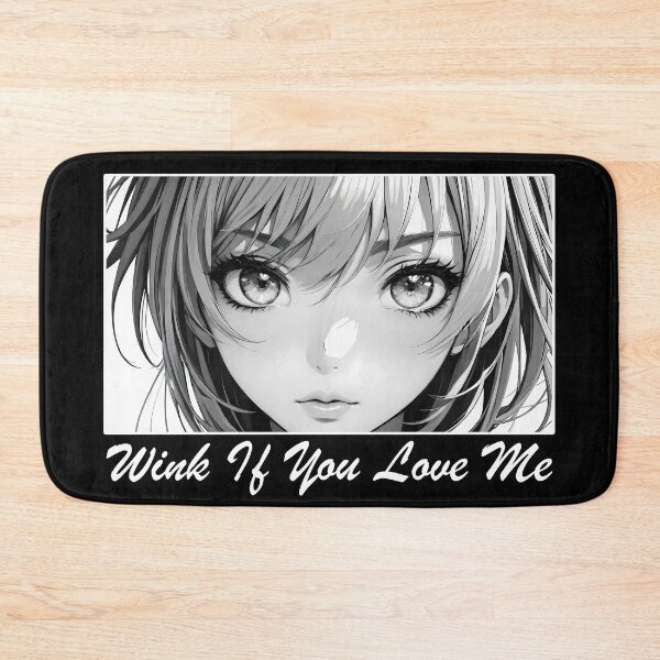 Item preview, Anime Eyes, Catchy Phrase, Wink if You Love Me designed and sold by AmeliasDreams.
