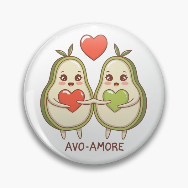 Item preview, Avo -Amore cartoon avocado  designed and sold by bukajart.