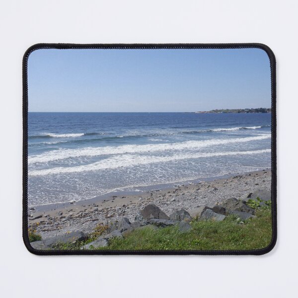 Item preview, Mavillette Beach Surf 2: slanting coastline with waves. designed and sold by Dustwood-Media.