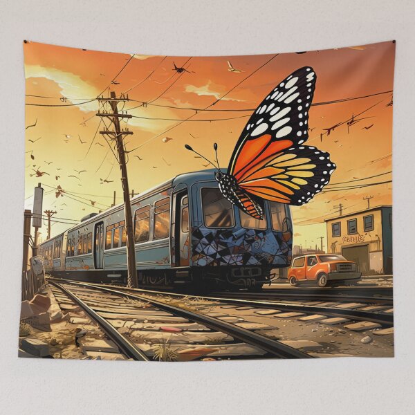 Item preview, Butterfly | Hip Hop style designed and sold by ComicsFactory.