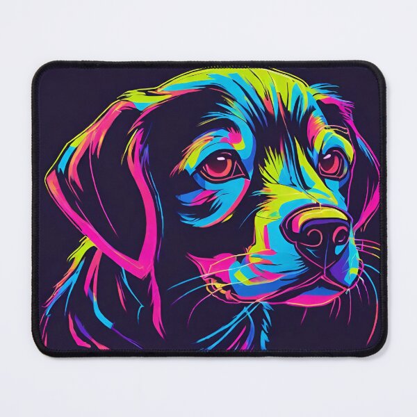 Item preview, Neon Puppy Dog designed and sold by anaraee.