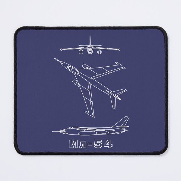 Item preview, Ilyushin Il-54 Russian Jet Plane Blueprints Diagram designed and sold by MilitaryMart.