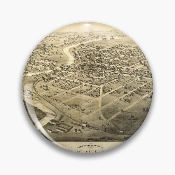Item preview, Berlin, Wisconsin (1867) designed and sold by allhistory.