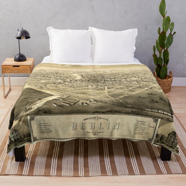 Item preview, Berlin, Wisconsin (1867) designed and sold by allhistory.