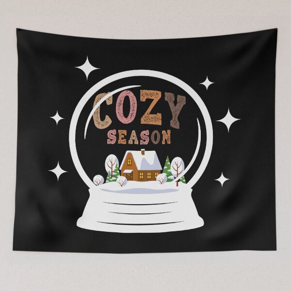 Item preview, Crystal Ball: COZY SEASON, Cocoa, coffee, colors, Snow Ball designed and sold by Cerulean-Shop.