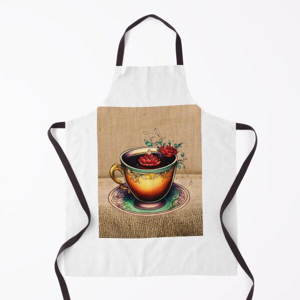 Item preview, Nature's Sip: Exquisite Floral Coffee Artwork designed and sold by asbno19.