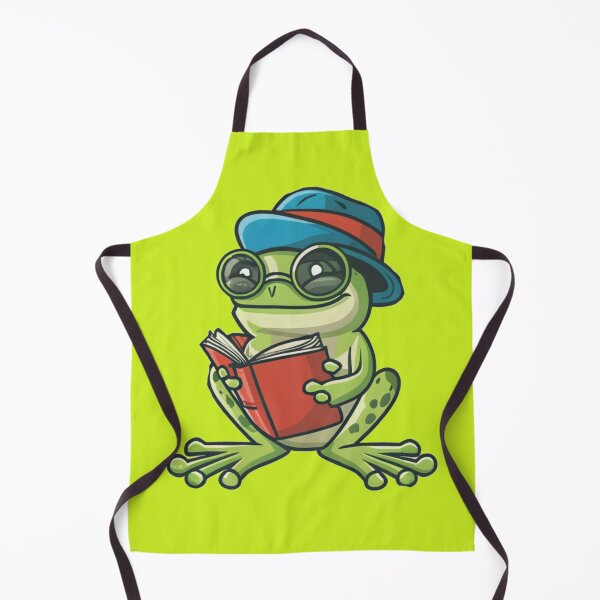 Item preview, reading frog designed and sold by bukajart.