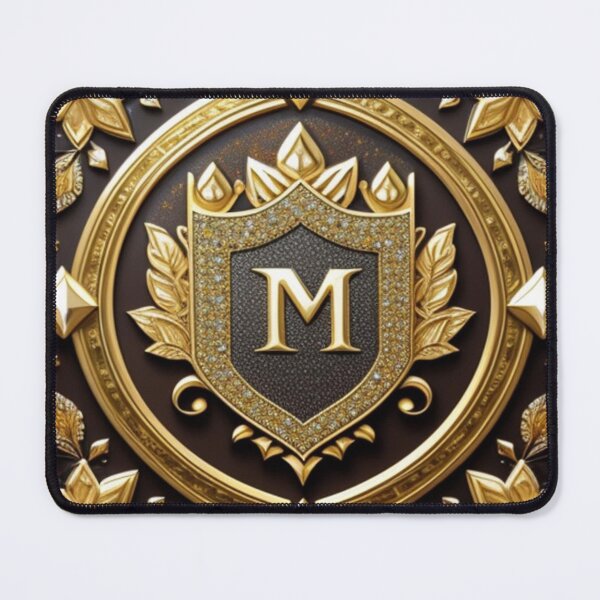 Item preview, Fancy gold letter M designed and sold by Roxburylane.