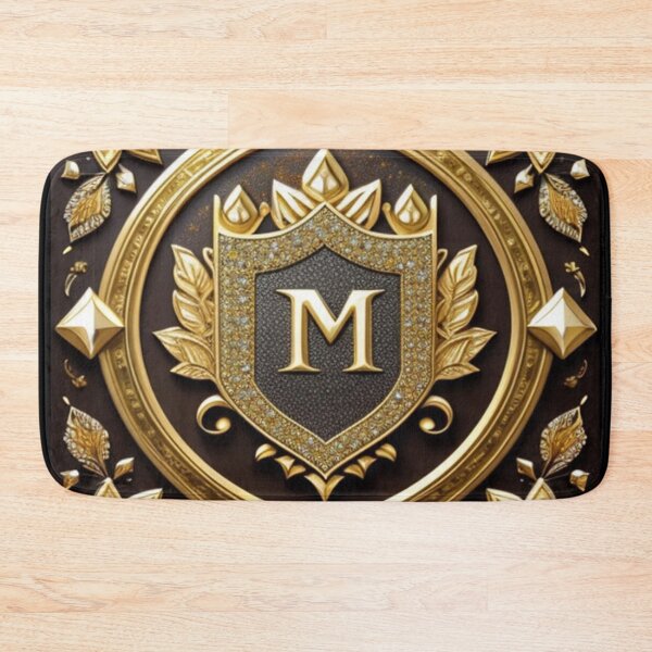 Item preview, Fancy gold letter M designed and sold by Roxburylane.