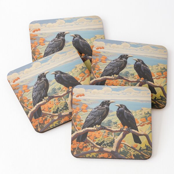 Item preview, Coastal Guardians: Rooks on Isle of Wight designed and sold by Woop Woop .