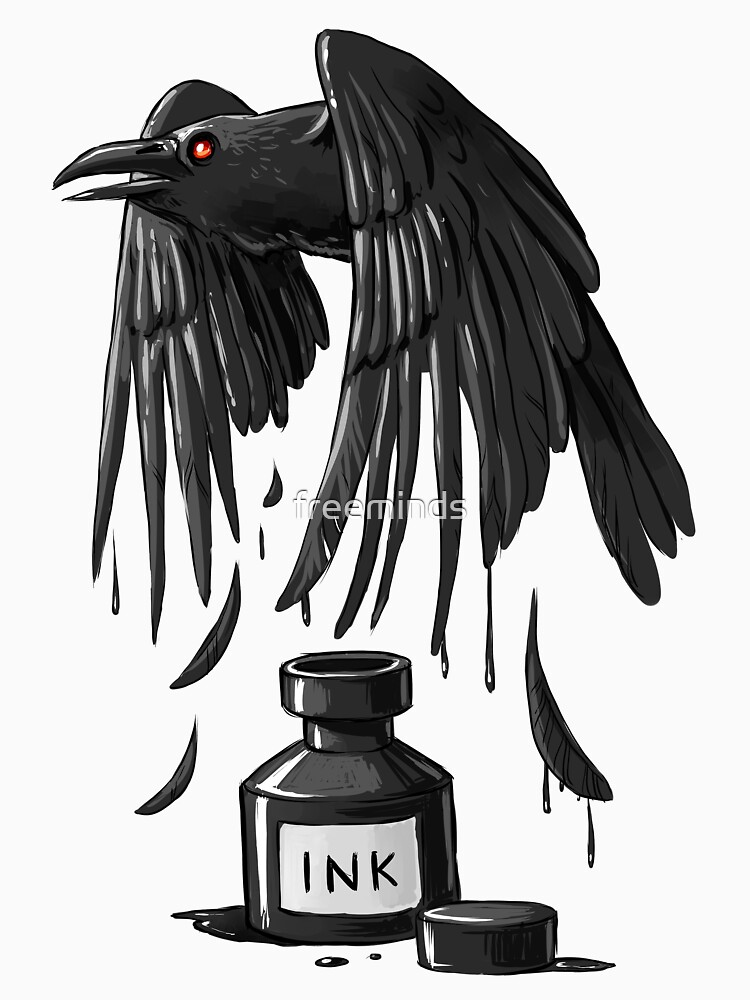 Ink Raven by freeminds