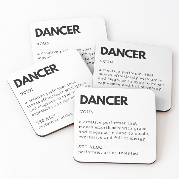 Item preview, Dancer Definition | Funny Gift for Dancer designed and sold by PakoArtStudio.