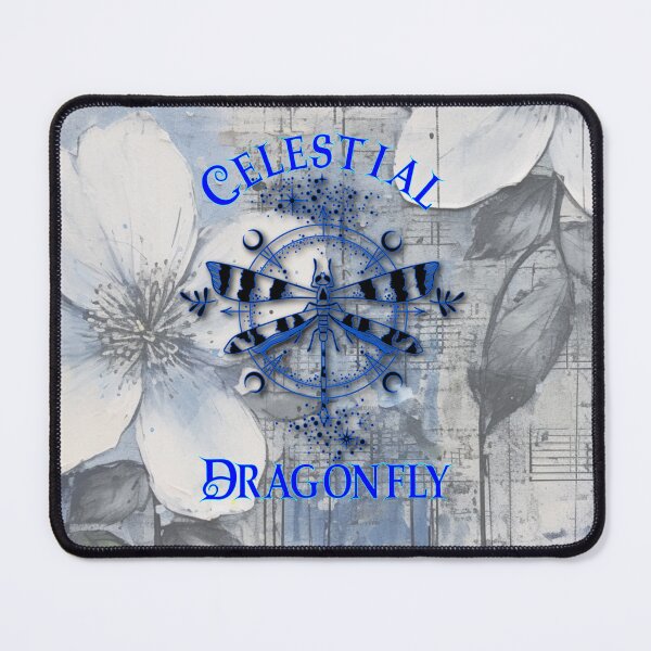 Item preview, Celestial Dragonfly: Wings of Wonder, Skies of Enchantment designed and sold by MysticOzzy.