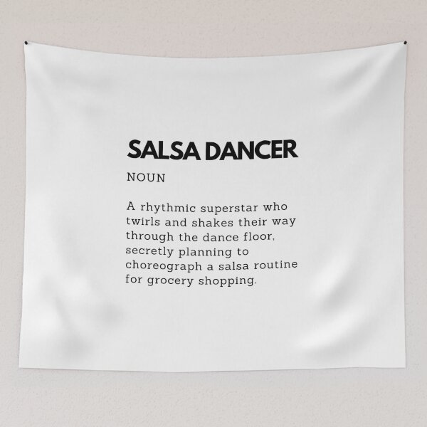 Item preview, Salsa Dancer Definition | Funny Gift for Salsa Dancer designed and sold by PakoArtStudio.