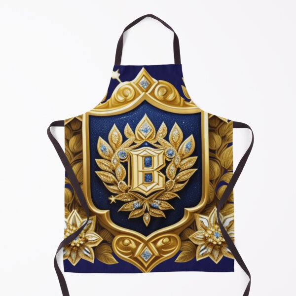 Item preview, Gold crest letter B designed and sold by Roxburylane.