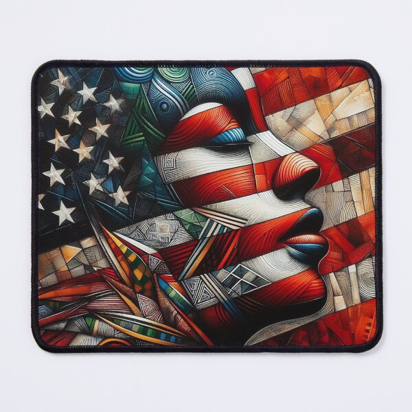 Item preview, Unity Across Continents: US & Africa Flags 2 designed and sold by NaphDesigns.